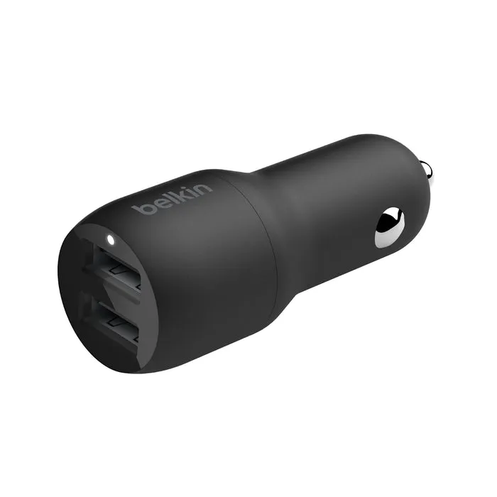 Belkin Dual USB-A Car Charger 24W