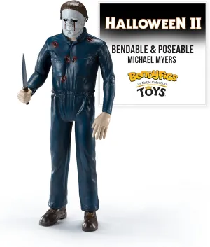 BendyFigs The Noble Collection Halloween II Michael Myers