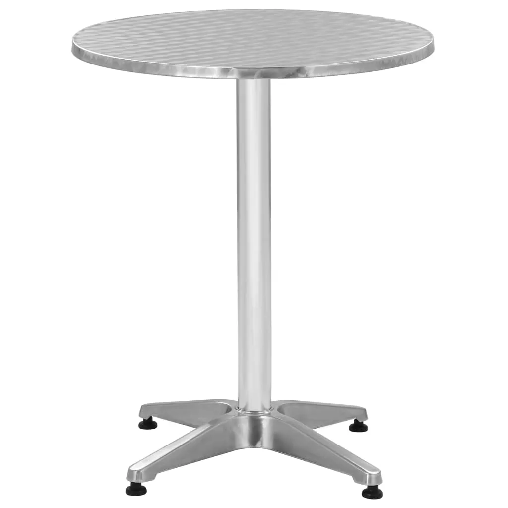 Bistro Table Outdoor Side Table Garden Porch Deck Furniture Aluminum
