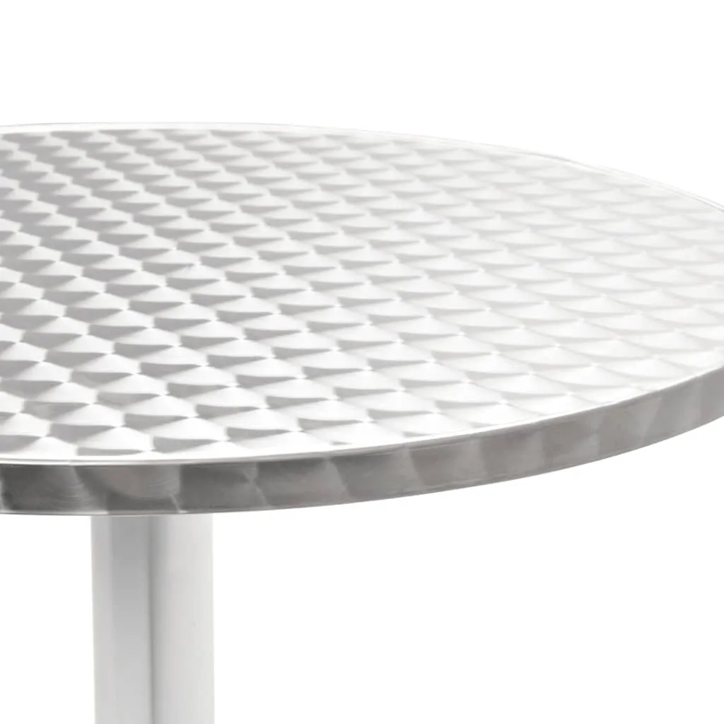 Bistro Table Outdoor Side Table Garden Porch Deck Furniture Aluminum