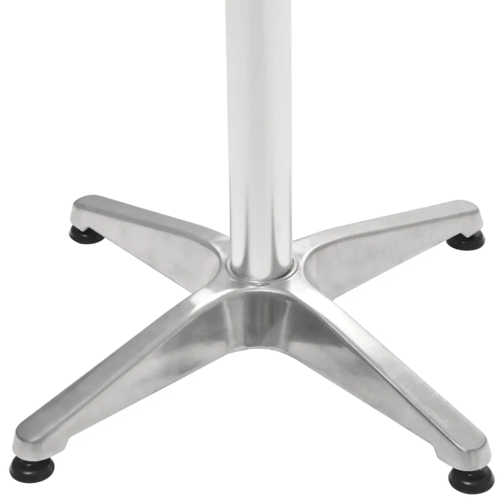Bistro Table Outdoor Side Table Garden Porch Deck Furniture Aluminum