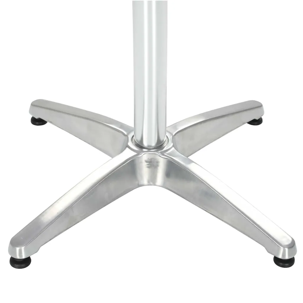 Bistro Table Outdoor Side Table Garden Porch Deck Furniture Aluminum