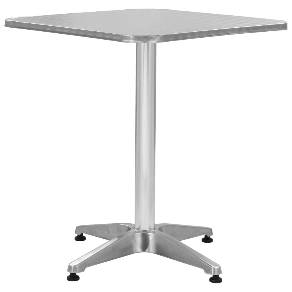Bistro Table Outdoor Side Table Garden Porch Deck Furniture Aluminum