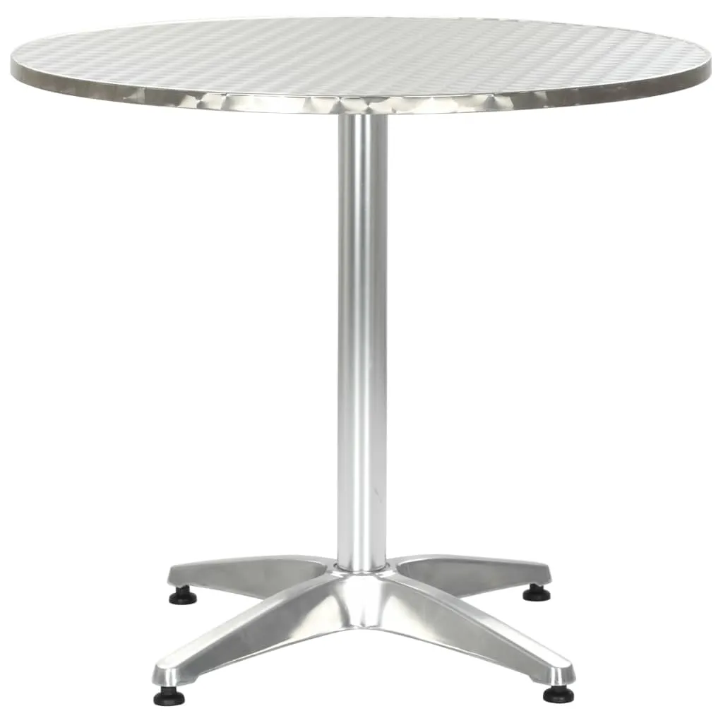 Bistro Table Outdoor Side Table Garden Porch Deck Furniture Aluminum
