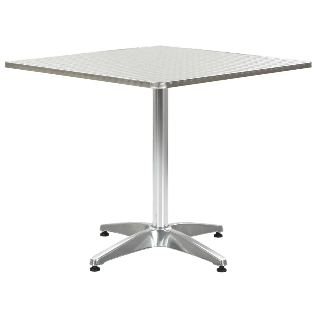 Bistro Table Outdoor Side Table Garden Porch Deck Furniture Aluminum