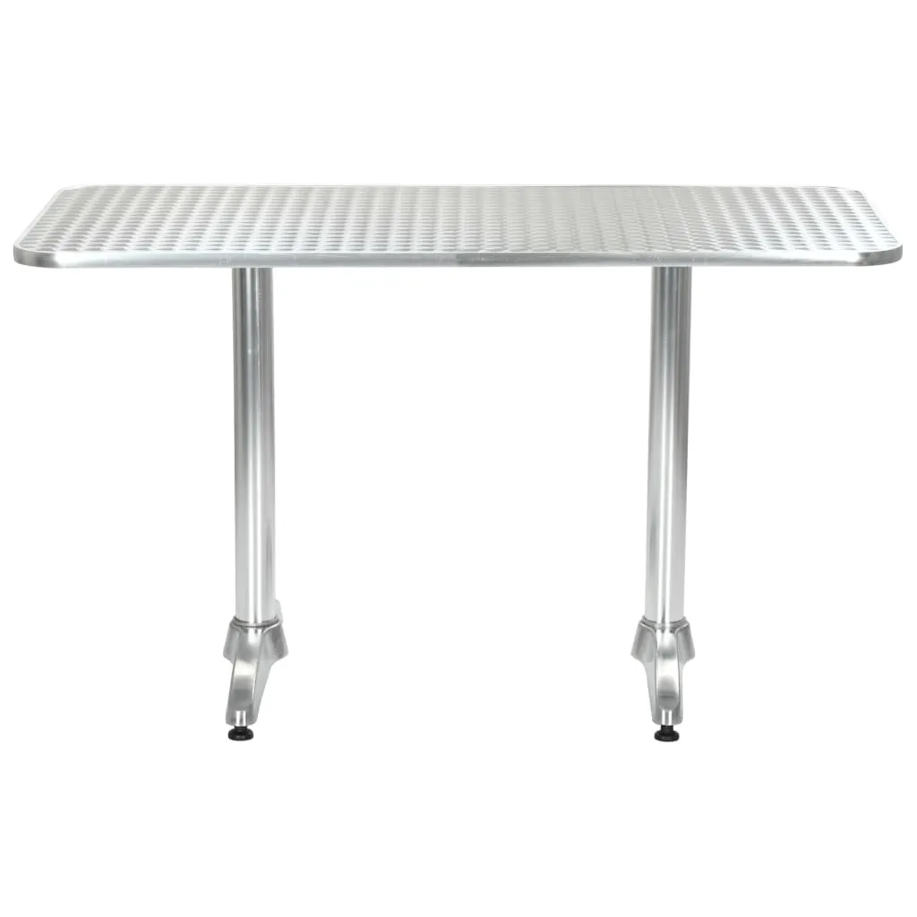 Bistro Table Outdoor Side Table Garden Porch Deck Furniture Aluminum