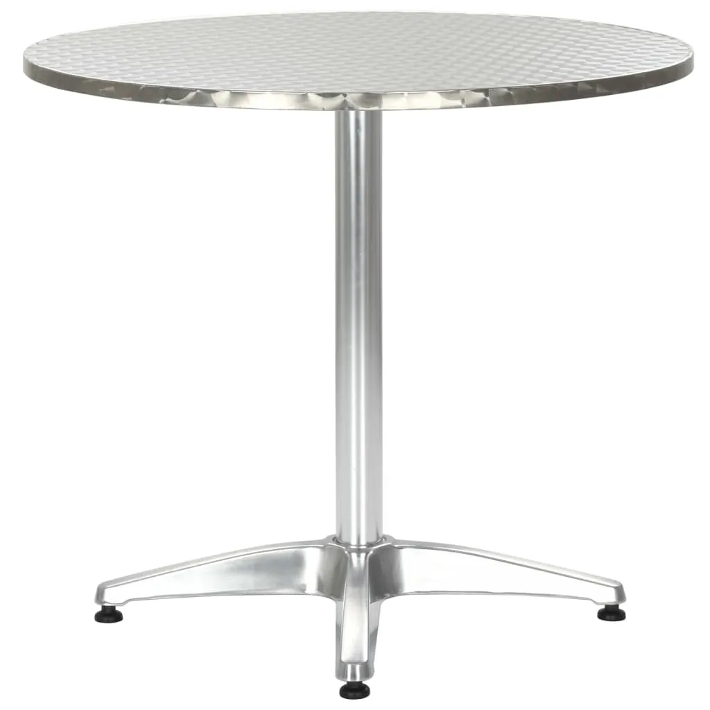 Bistro Table Outdoor Side Table Garden Porch Deck Furniture Aluminum