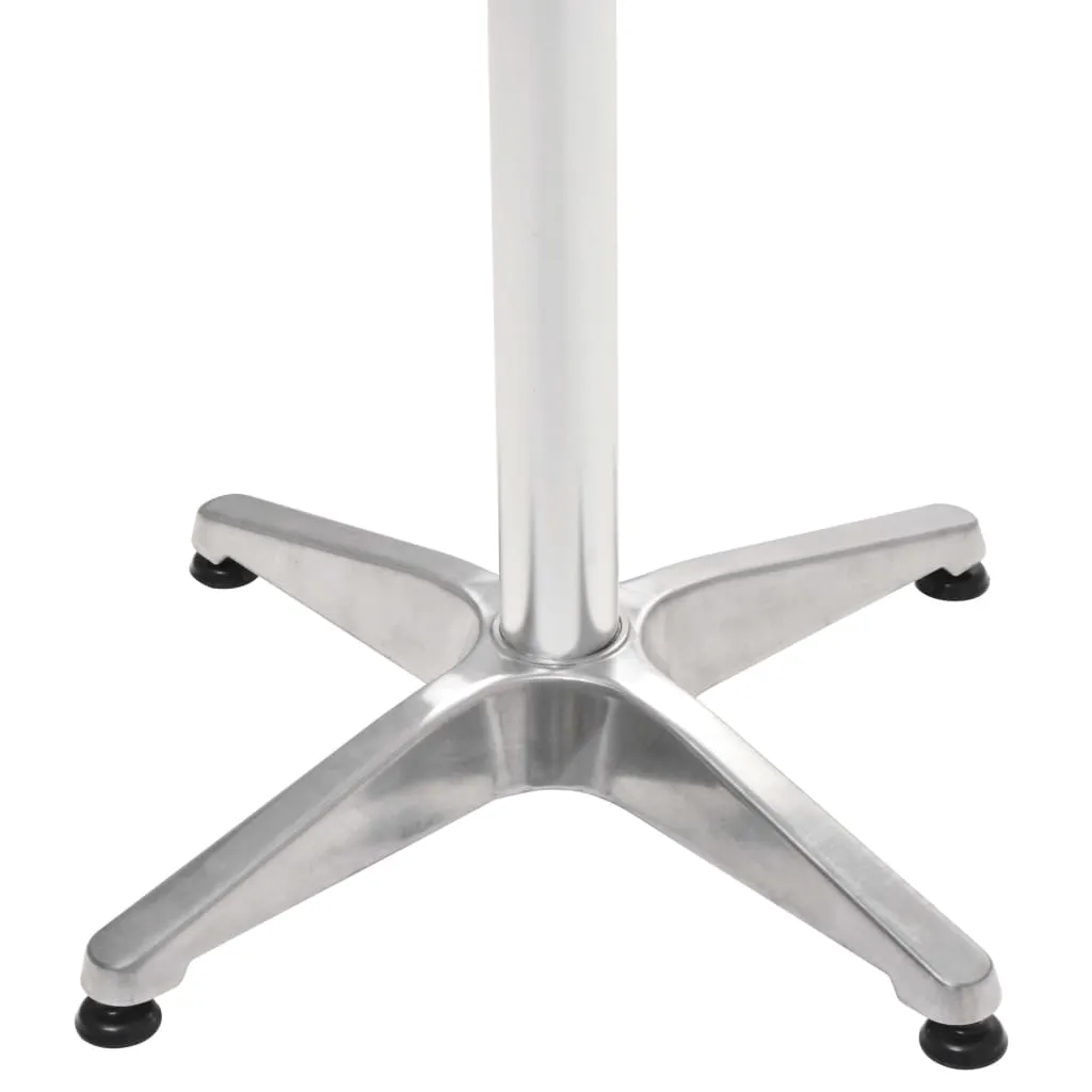 Bistro Table Outdoor Side Table Garden Porch Deck Furniture Aluminum