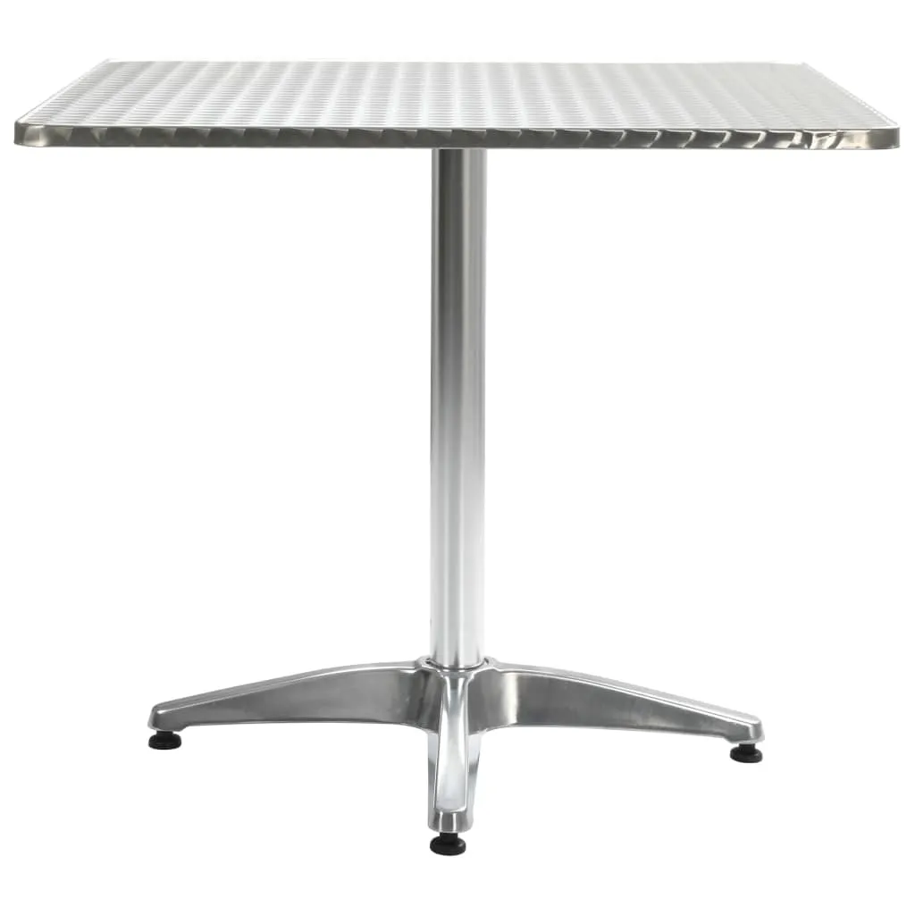 Bistro Table Outdoor Side Table Garden Porch Deck Furniture Aluminum