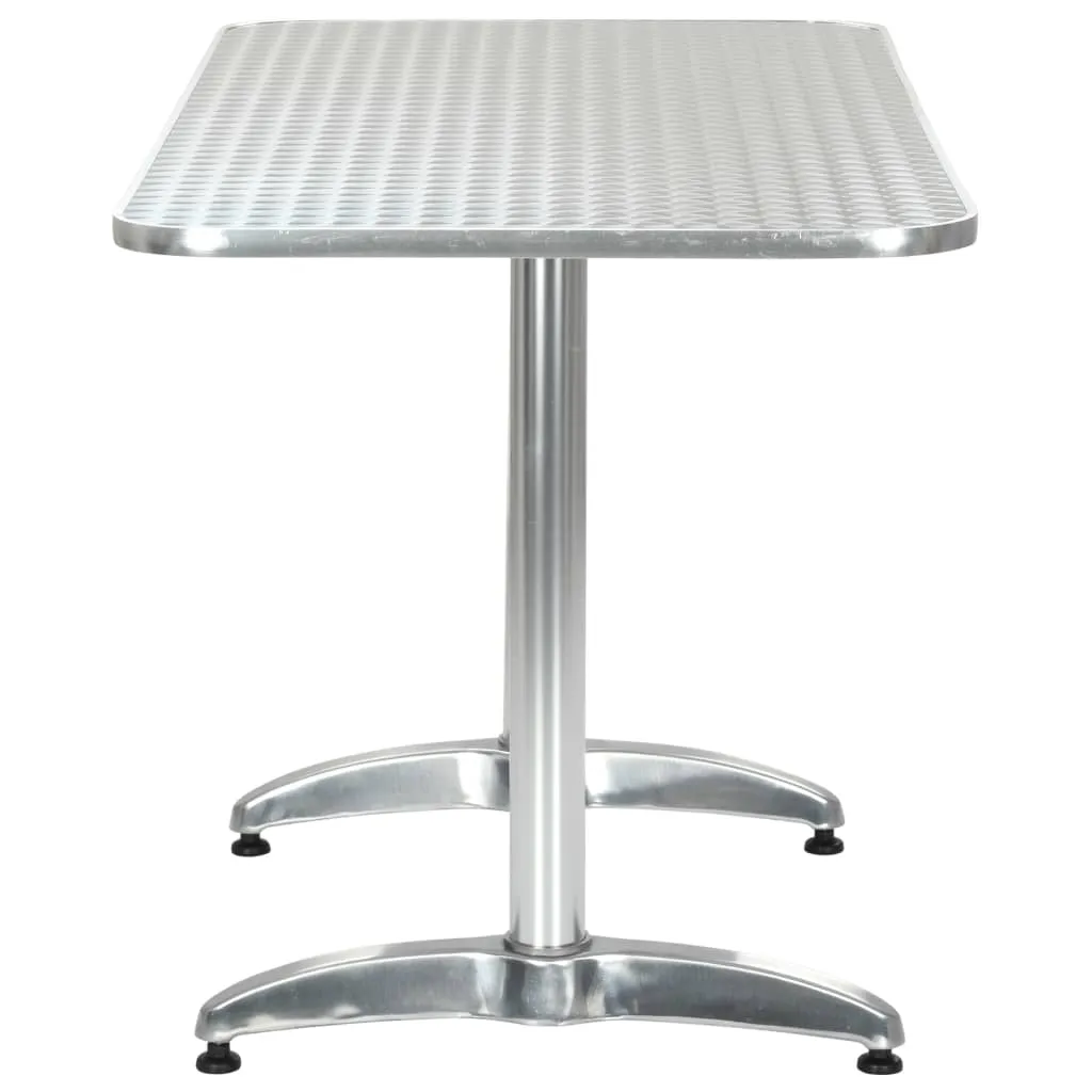 Bistro Table Outdoor Side Table Garden Porch Deck Furniture Aluminum