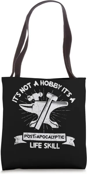 Blacksmith Anvil Artist. Blacksmith Tote Bag