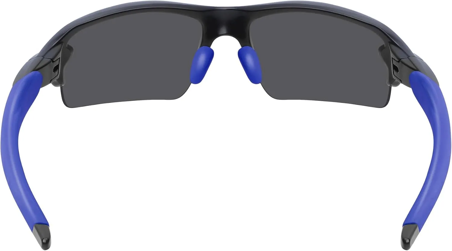 BLAZERBUCK Sock Kits Earsocks & Nosepieces for Oakley Flak 2.0 OO9295/Flak 2.0 XL OO9188/Flak 2.0 Asian Fit OO9271 Sunglasses - Black   Blue