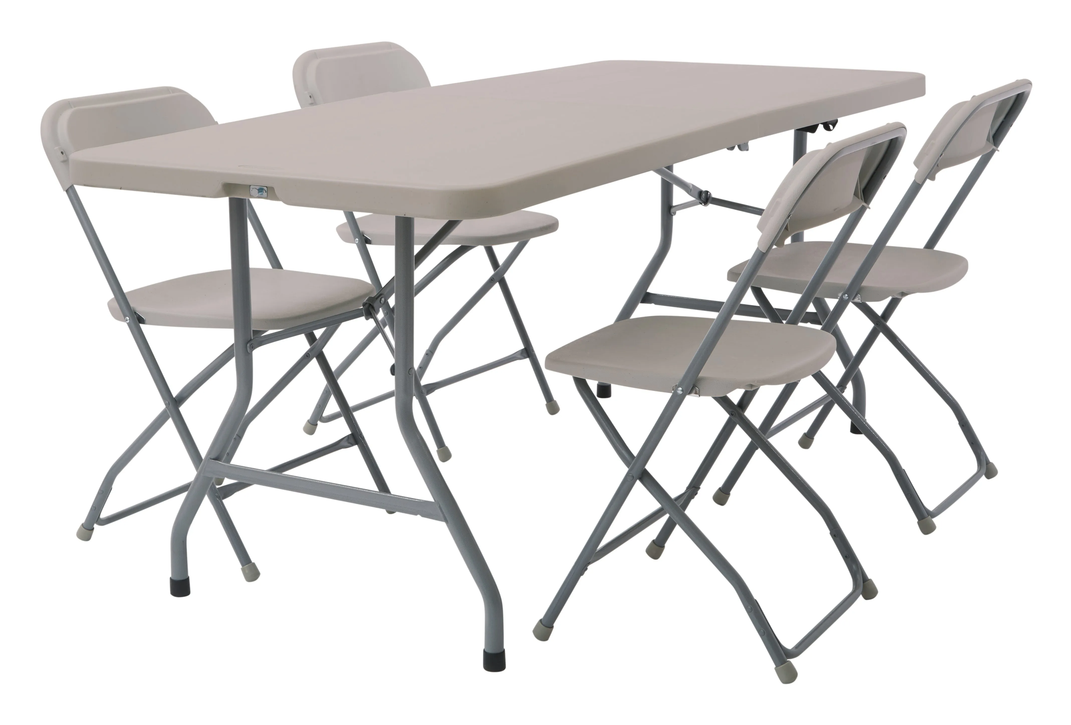 Blow Mold Folding Set (4 chairs and 1 table)
