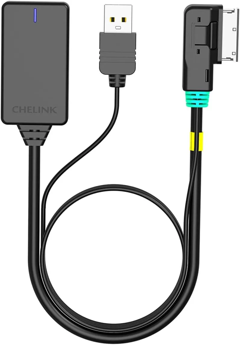Bluetooth 5.0 Adapter Audio Receiver for Audi, AMI MMI MDI Bluetooth Car Kits Music Interface Cable for Audi MMI 2G 3G 3G  System VW Audi A5 8T A6 4F A8 4E Q7 7L