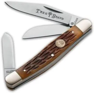 Boker 110726 Traditional Series Stockman Brown Jigged Bone Handle Pocket Knife