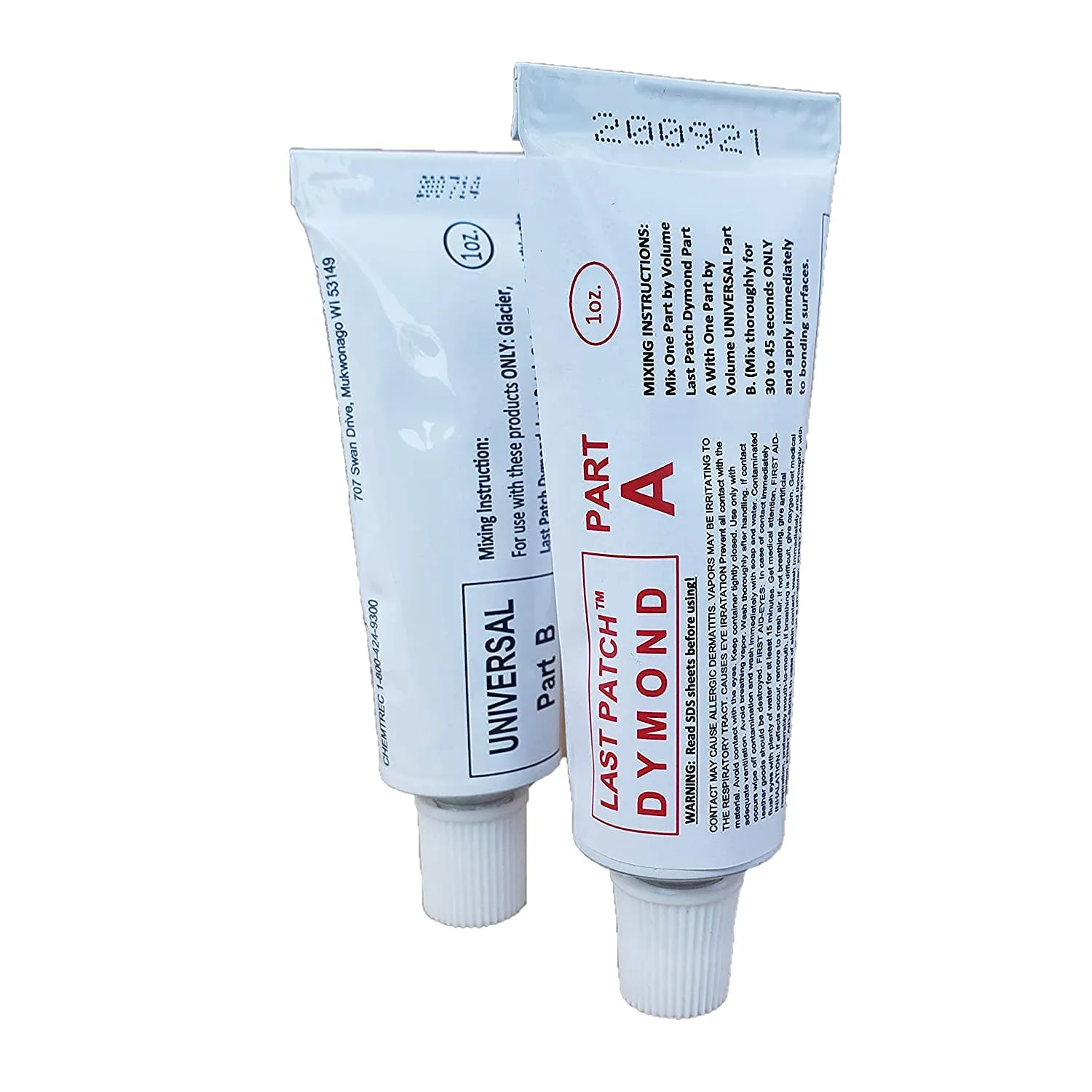 Bonstone Last Patch Dymond Stone Repair Adhesive for Granite, Marble, Travertine, Natural Stone (Exterior Grade, Uv Stable, Knife Grade) (2 oz. kit)