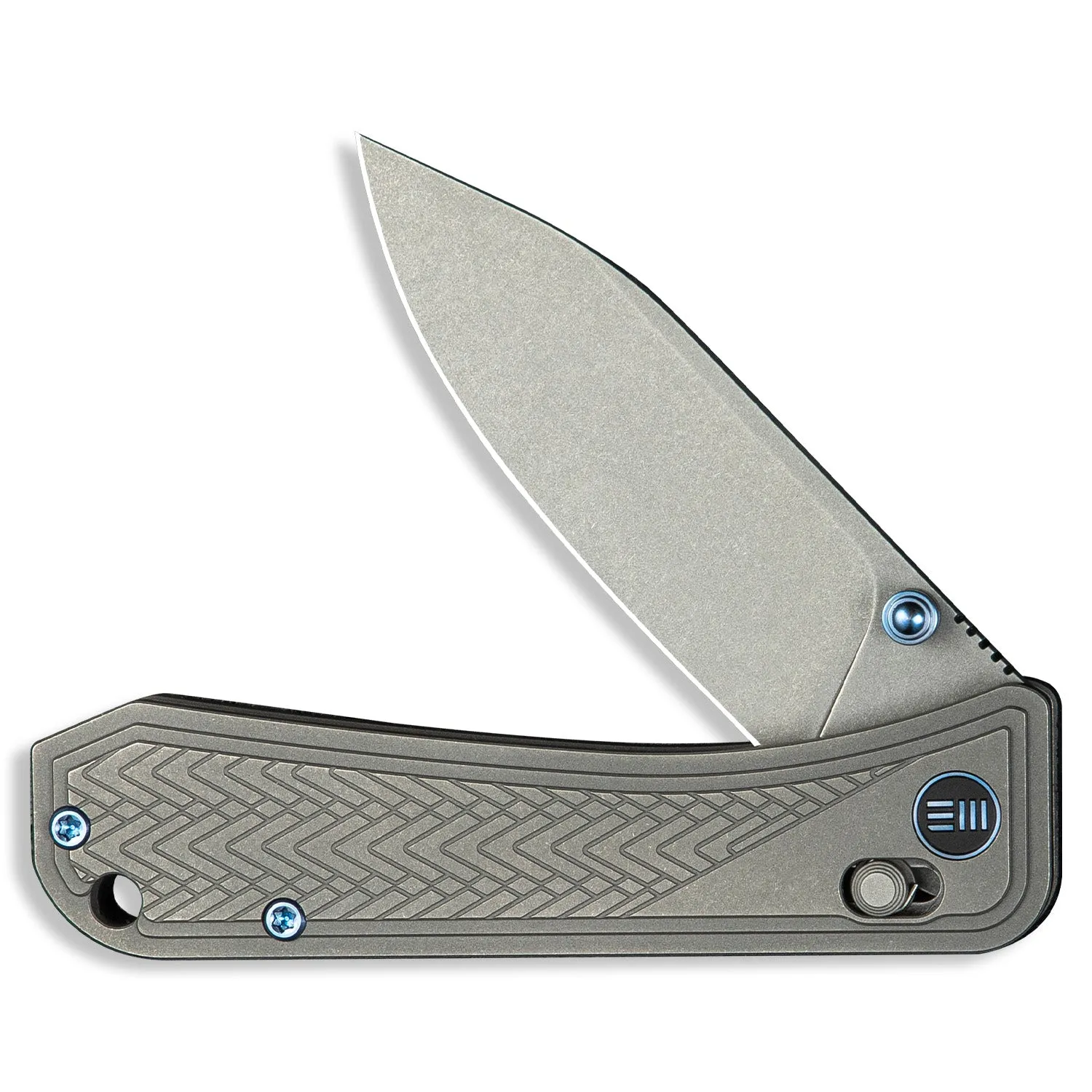 Bougie Banter Pocket Knife - Gray Titanium - S45VN