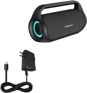 BoxWave Charger Compatible with Tronsmart Bang Mini Portable Party Speaker - Wall Charger Direct (15W), Rapid Charge Your Device with Built-in 6ft Cable