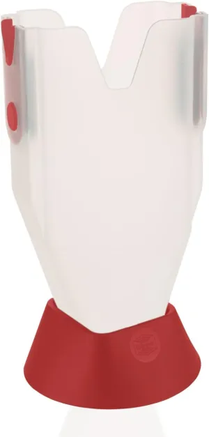 Brner Blade Insert Box for V1, V3 & V6 with Base Practical Storage for V-Slicer Inserts Red