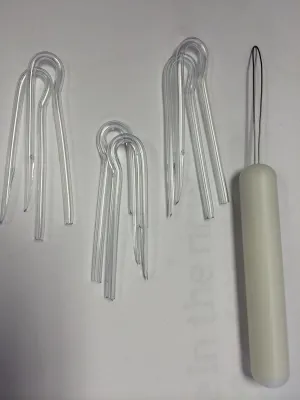 BTE Preformed Tubes- Sample Tube Test Replacement Kit with Tube Puller (#13 Medium, Thick, & Super Thick 6 pk/ 2 ea.)