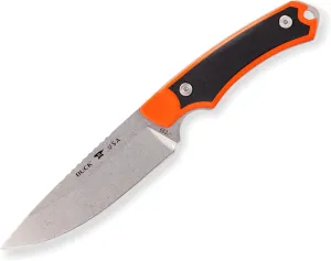 Buck Knives 663 Alpha Guide Select Fixed Blade Hunting Knife with 420HC Steel, Orange