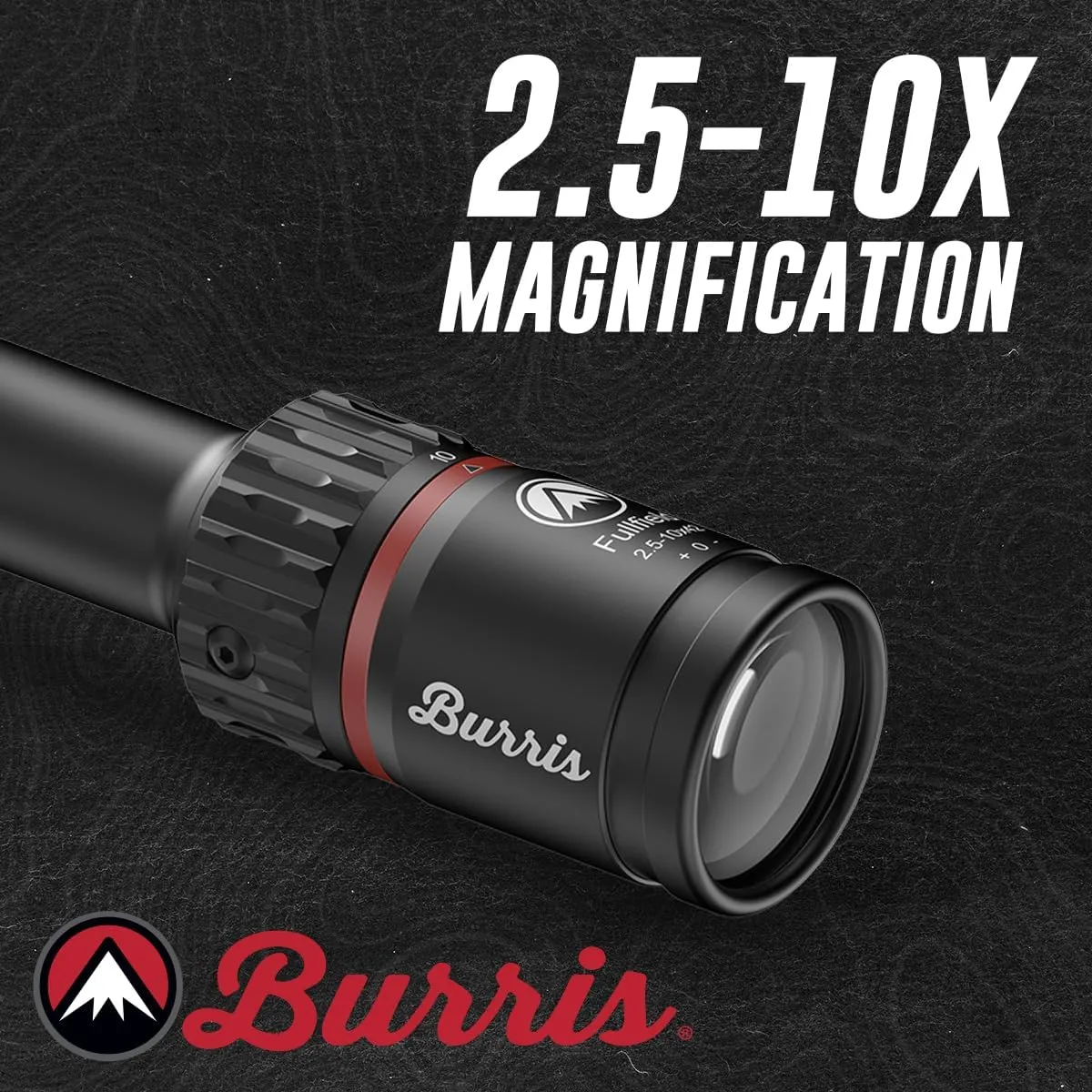 Burris Optics Fullfield 2.5-10x42mm Hunting RifleScopes, 1-inch Tube, Rear Focal Plane, Waterproof, Shockproof, Forever Warranty