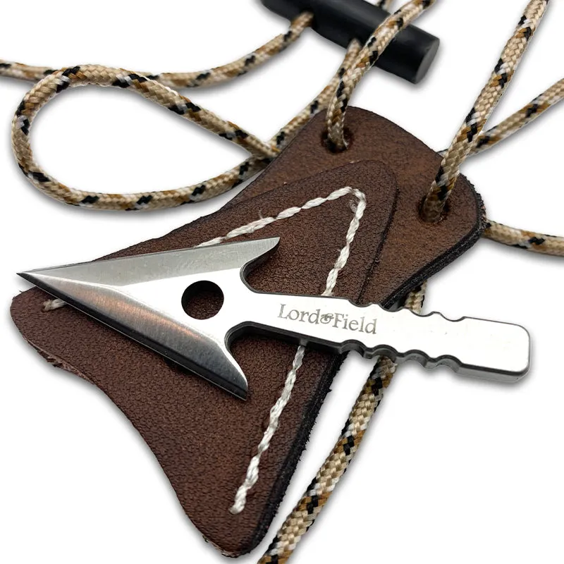 Bushcraft Arrowhead Necklace