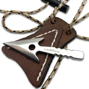 Bushcraft Arrowhead Necklace