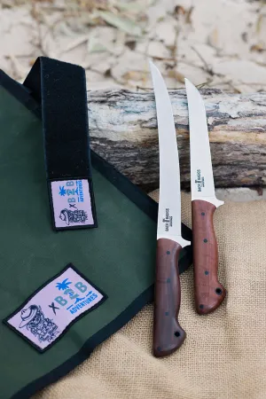 Bushman Knife Kit - All purpose & Filleting Knives