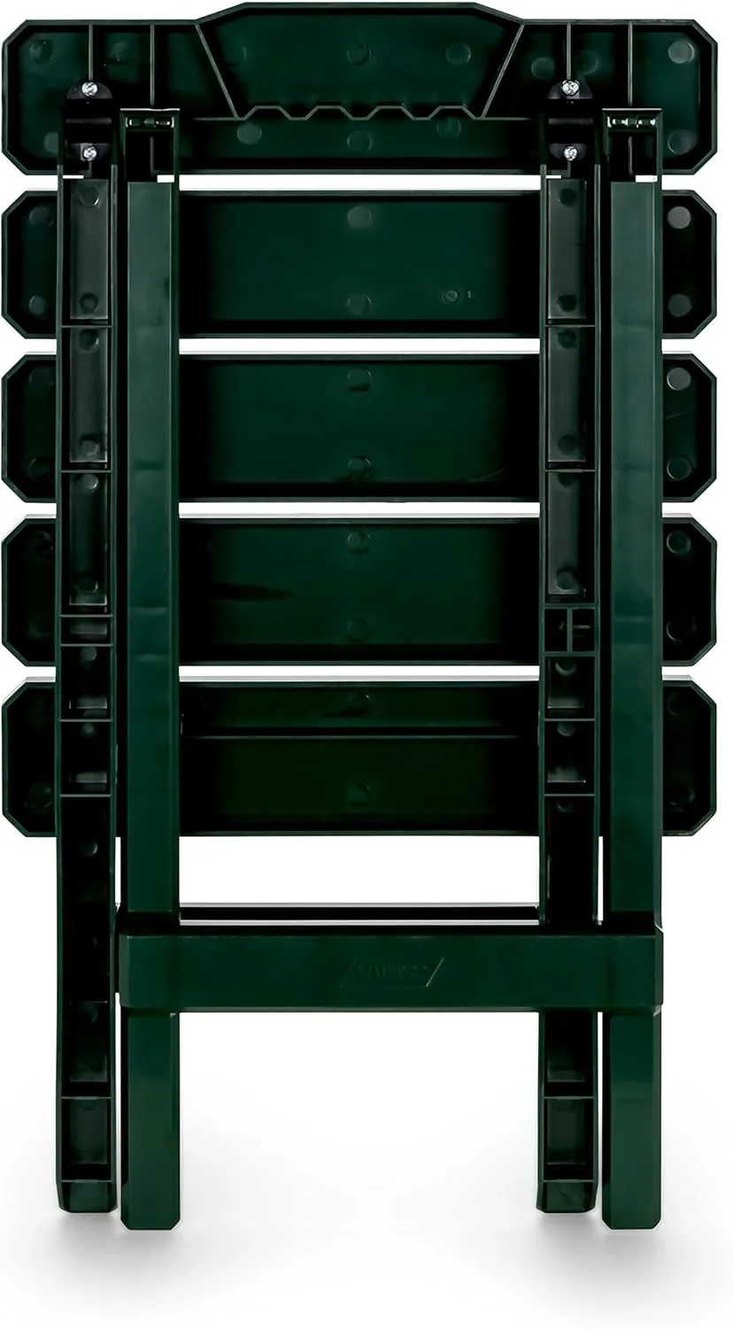 Camco 21031 Small Quick-Folding Adirondack Table, Plastic, Green