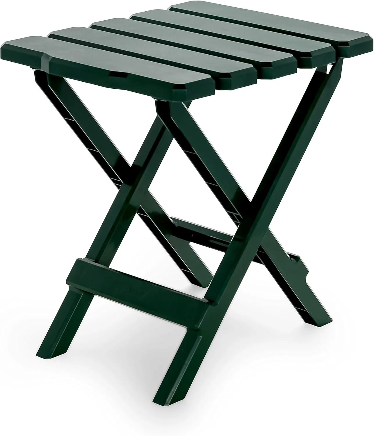 Camco 21031 Small Quick-Folding Adirondack Table, Plastic, Green