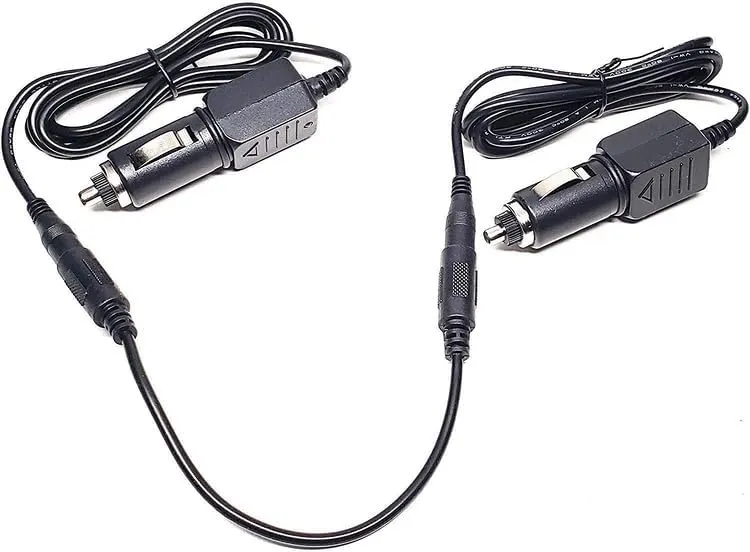 Car Lighter Plug 12V DC Adapter Compatible with Jump-N-Carry Jump Starter 1700 Peak Amp JNC 350 550A JNCAIR 770 770B 770R 770G JNCXF AIR KKC 660 Prestone P1410 Power Charger ESA1 Esai Cable