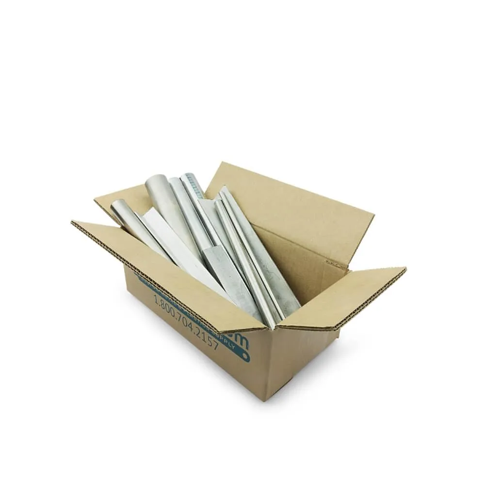 CarbonSteel Protobox 10 lb – Assorted Low Carbon Blanks, Bars, and Rods for Forging, Welding, and Metal Crafting – Random Pieces for DIY, Tools, and Blacksmithing