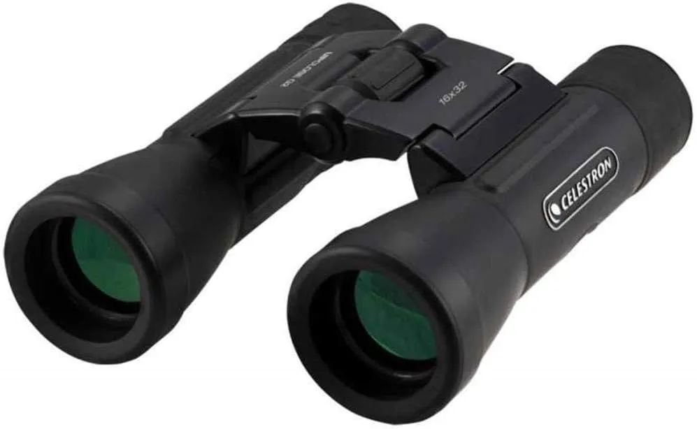 Celestron – UpClose G2 16x32 Binocular – Multi-Coated Optics for Bird Watching, Wildlife, Scenery and Hunting – Roof Prism Binocular for Beginners – Includes Soft Carrying Case