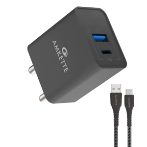 ChargePro 20W QC   PD USB Wall Charger With Type A to C Cable