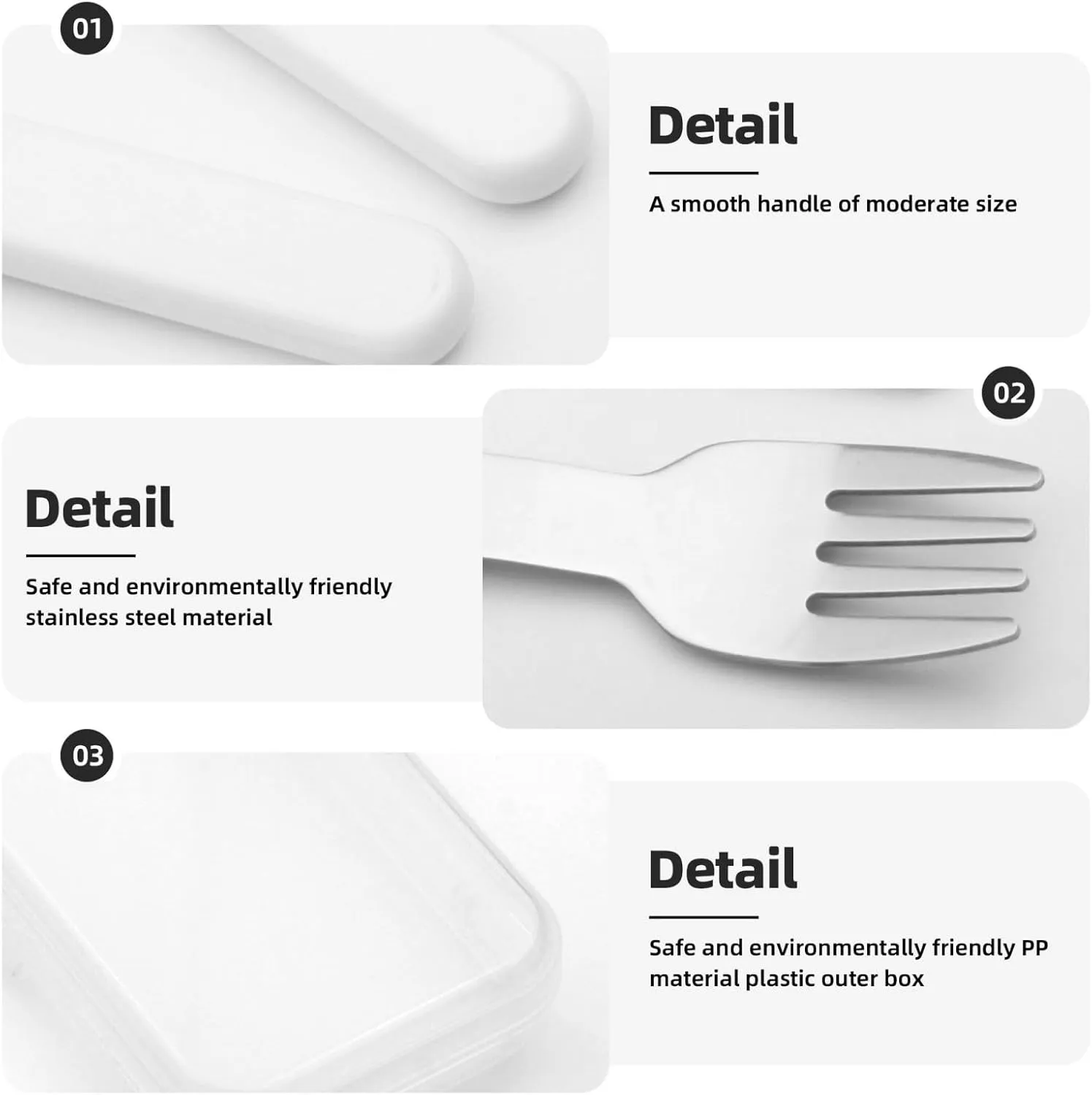 Chicago Flatware 3 Pieces Set For Dinners, Stainless Steel Cutlery, Forks, Dinner Knife, Dinner Spoon