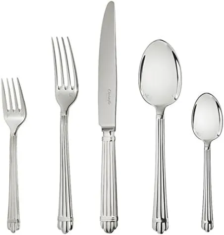 Christofle 00022185 Aria Silver Plated Five-Piece Place Setting