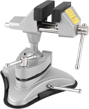 Clamp Vise, Mini Bench Vise 360 Degree Suction Vise 70mm Jaw Width Table Vice Clamp Workbench Vise for Jewelry Making DIY Wood Craft Carving Breads Drilling Bed Tool