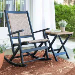 Claytor Folding Eucalyptus Outdoor Side Table
