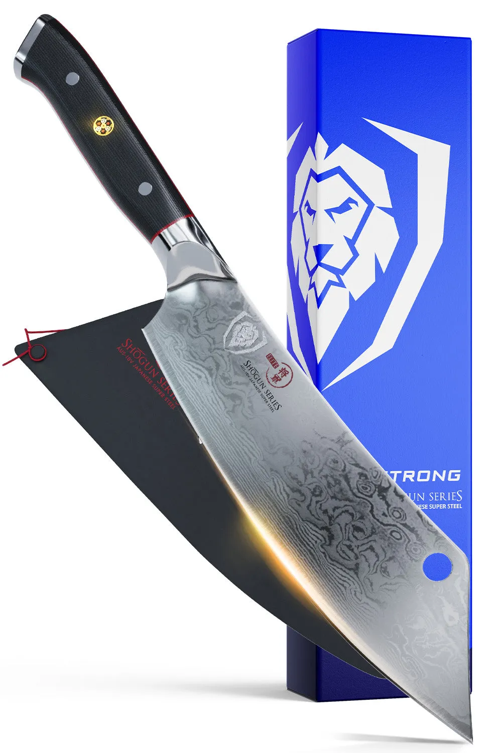 Cleaver Hybrid & Chef's Knife 8" | Crixus | Shogun Series ELITE | Dalstrong ©