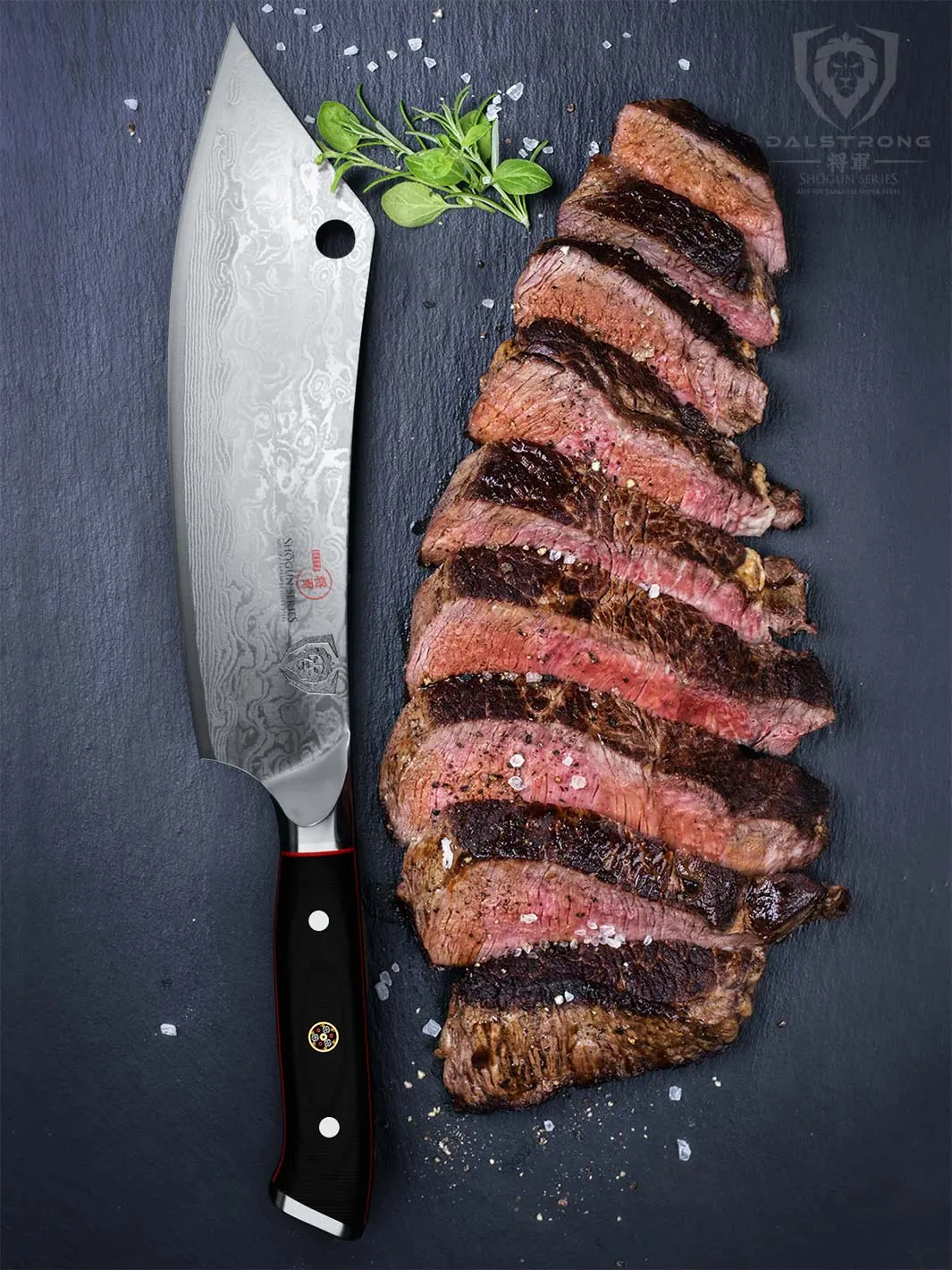 Cleaver Hybrid & Chef's Knife 8" | Crixus | Shogun Series ELITE | Dalstrong ©