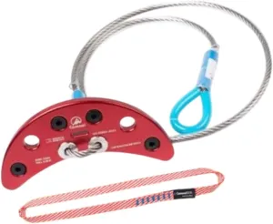 Climbing Hanger, 15kN Stainless Steel Climbing Anchor Plate, Climbing Anchor for Piton Rappelling Outdoor Equipment