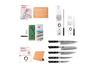 Complete 10-Piece Knife Set - Hashi Damas Collection
