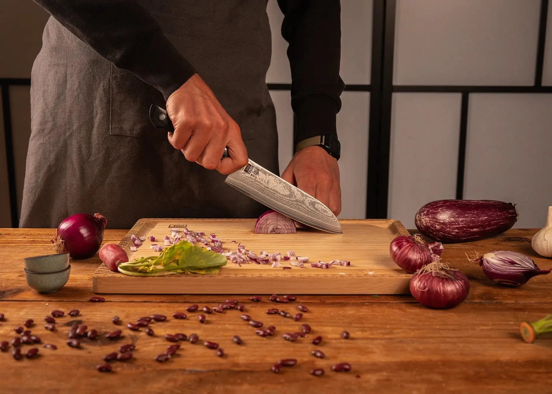 Complete 10-Piece Knife Set - Hashi Damas Collection