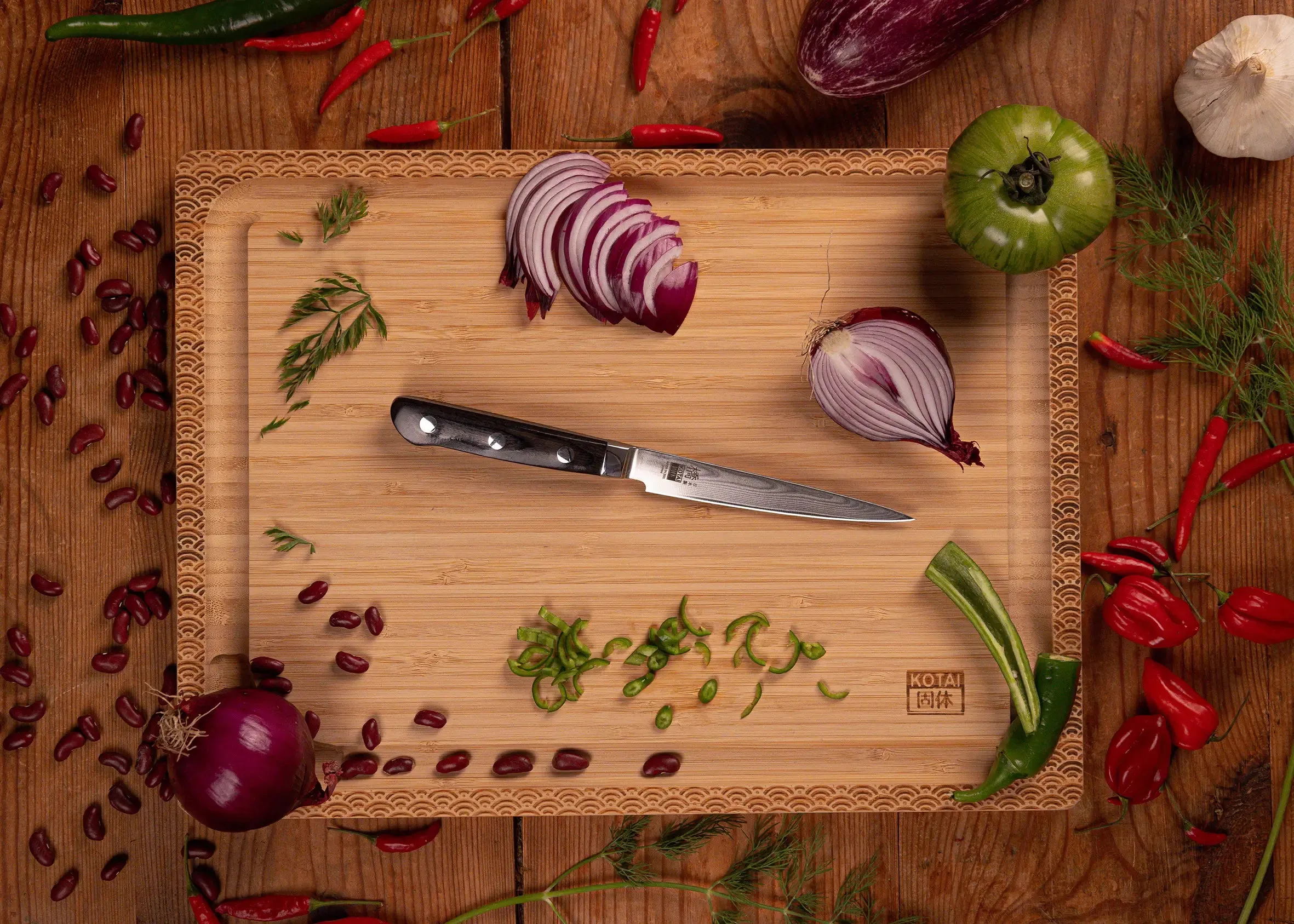 Complete 10-Piece Knife Set - Hashi Damas Collection