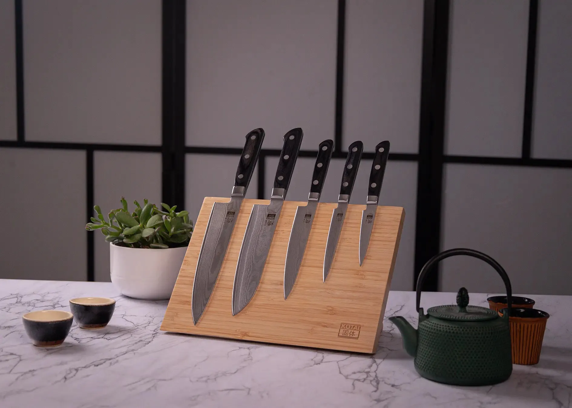 Complete 10-Piece Knife Set - Hashi Damas Collection