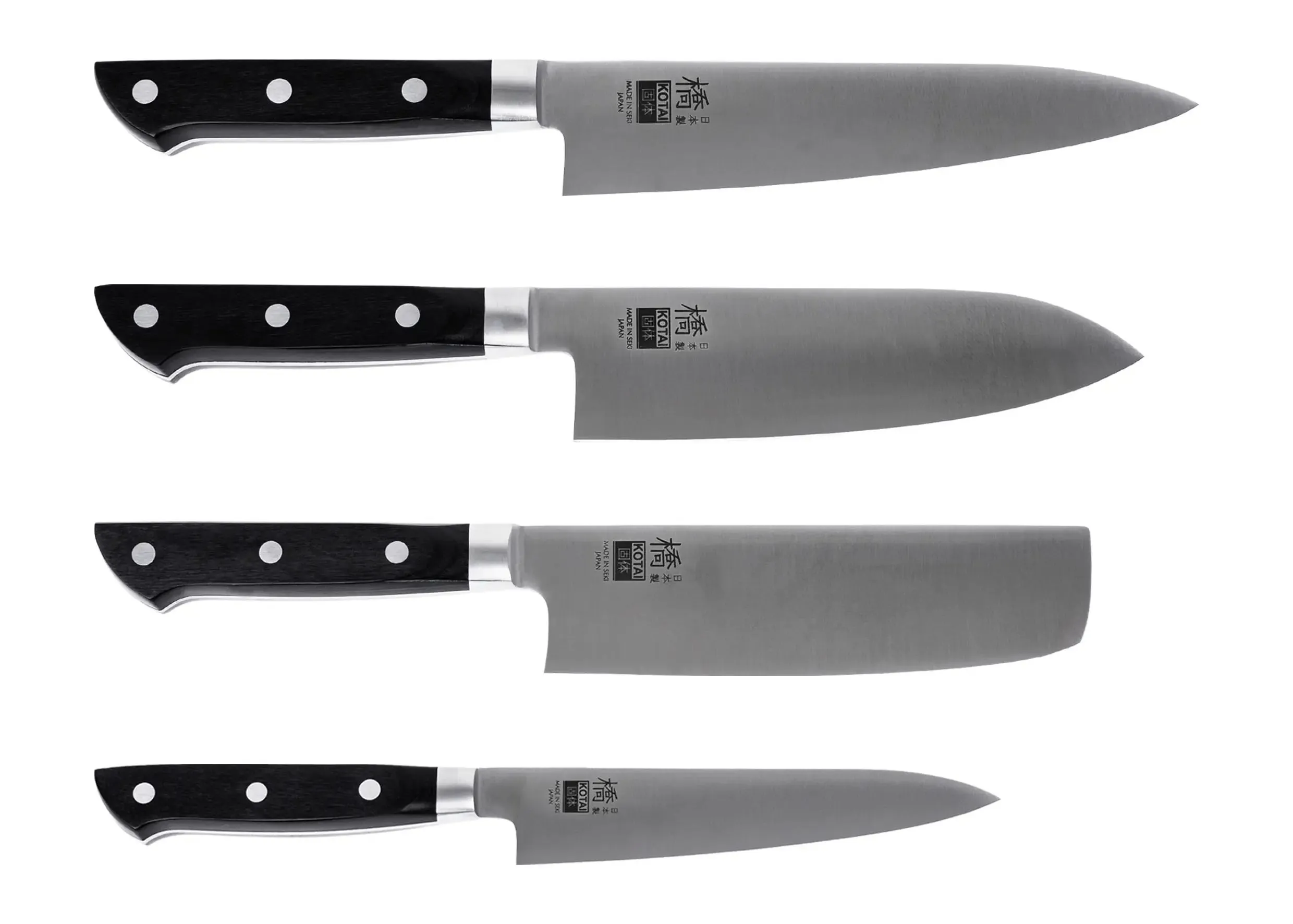 Complete 4-Piece Knife Set - Hashi Classic Collection