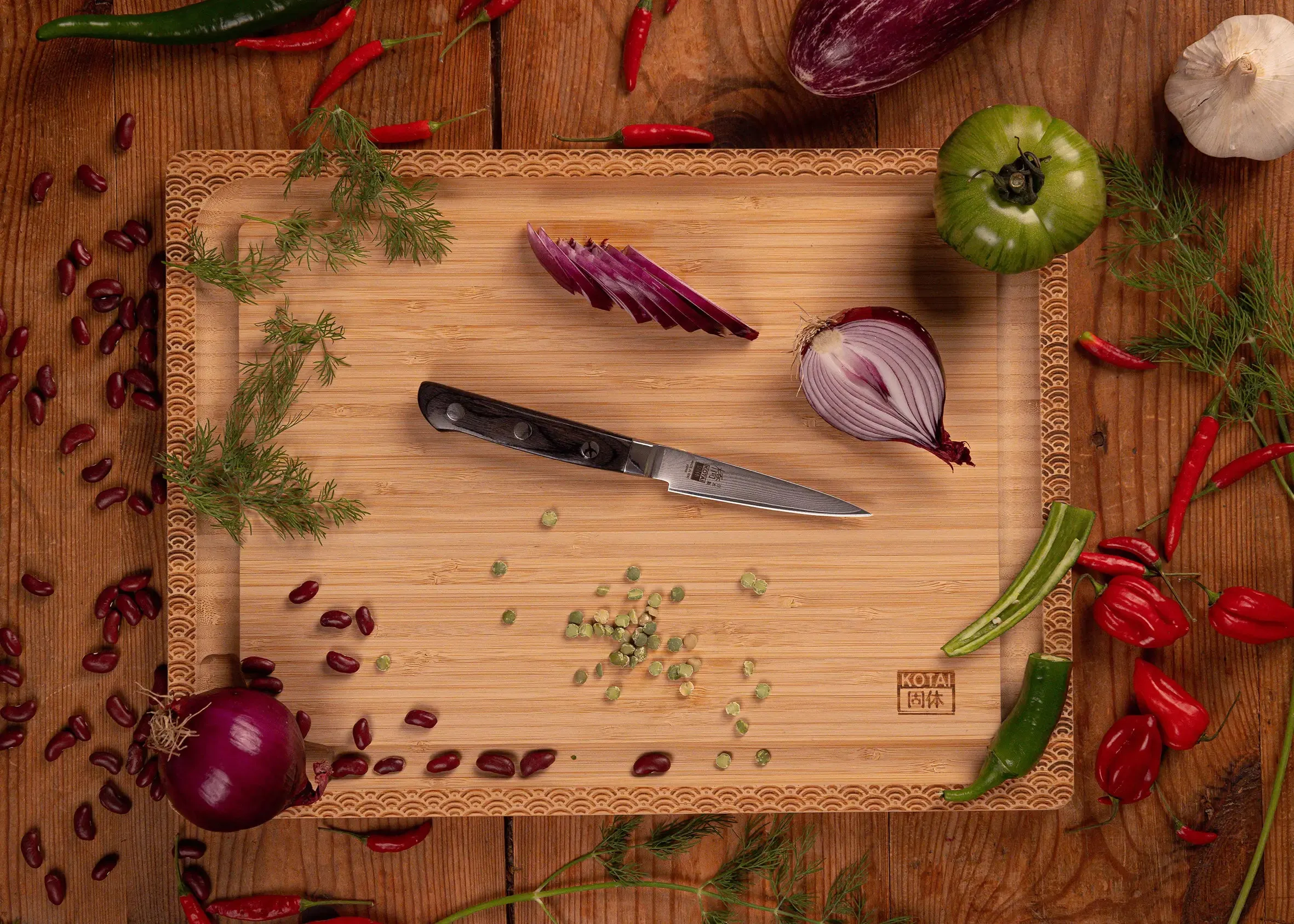 Complete 5-Piece Knife Set - Hashi Damas Collection