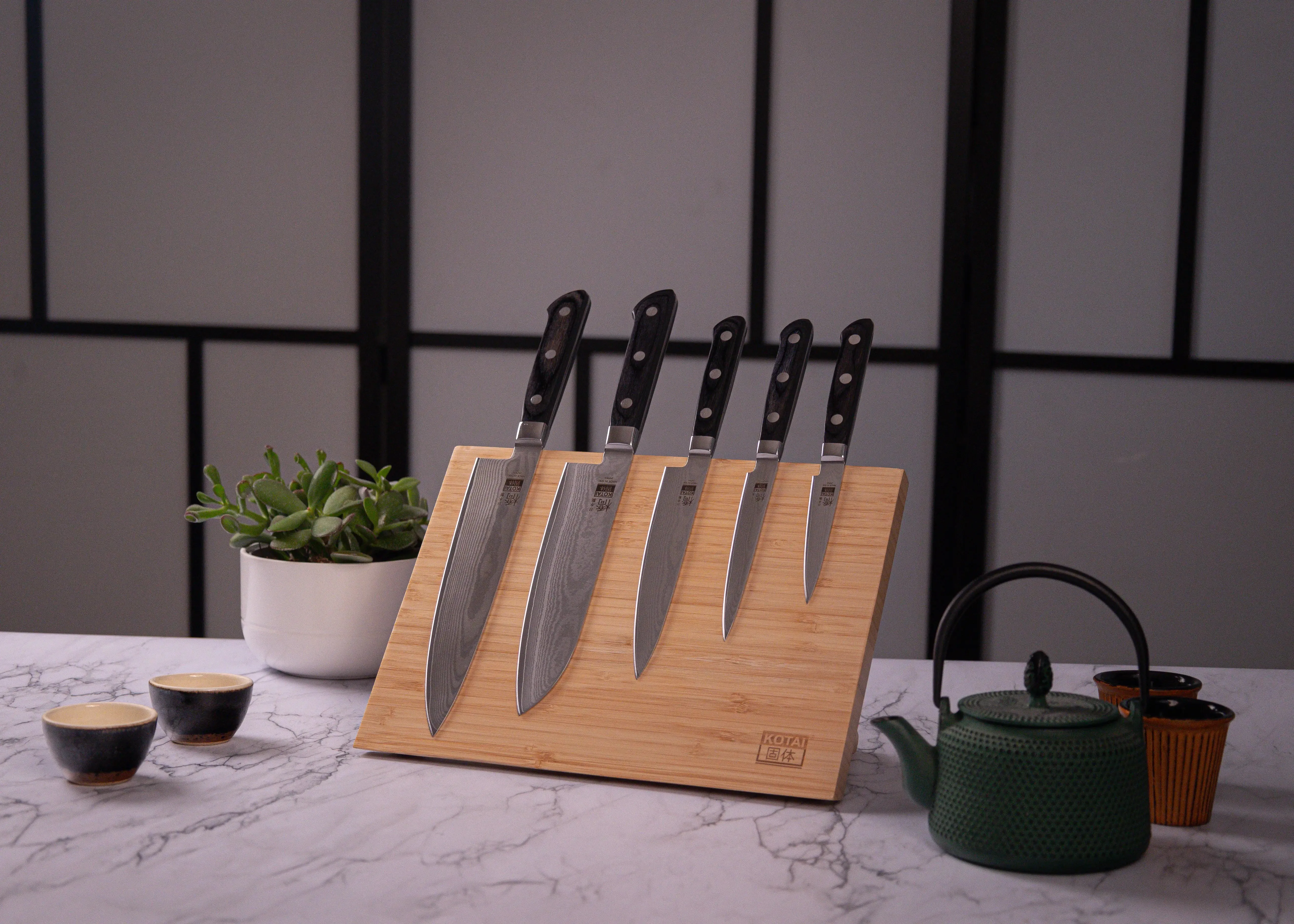 Complete 5-Piece Knife Set - Hashi Damas Collection