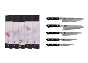 Complete 5-Piece Knife Set - Hashi Damas Collection